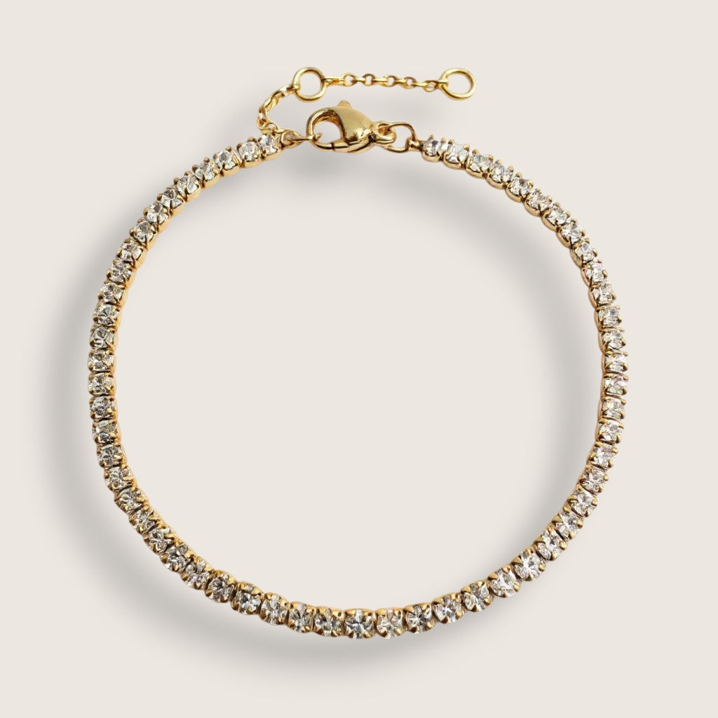 The Astra Bracelet – CZ Tennis Chain