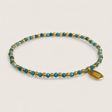 Steel and Gemstone Stretch Bracelets