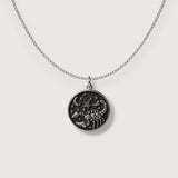 Scorpio Double-Sided Coin Zodiac Necklace