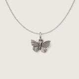 Textured Butterfly Necklace