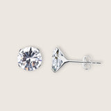 CZ Birthstone Stud Earrings