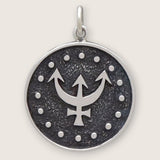 Pisces Double-Sided Coin Zodiac Necklace
