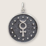 Virgo Double-Sided Coin Zodiac Necklace