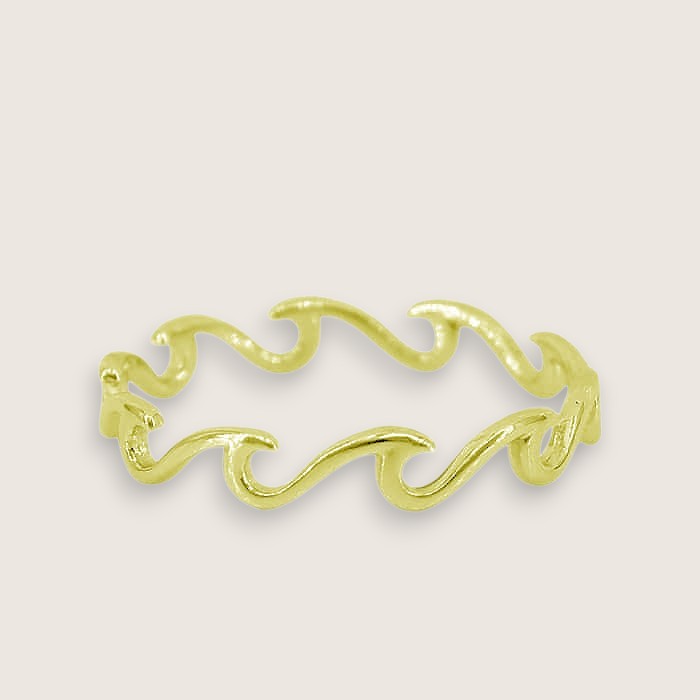 Wave Eternity Ring