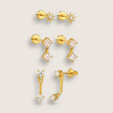 Solar Glow Trio – Earring Gift Set