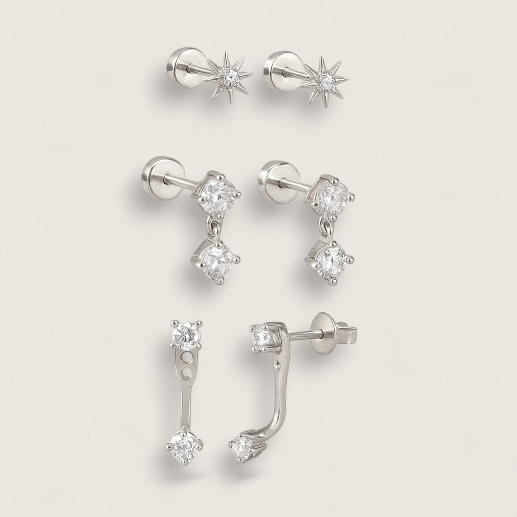 Solar Glow Trio – Earring Gift Set