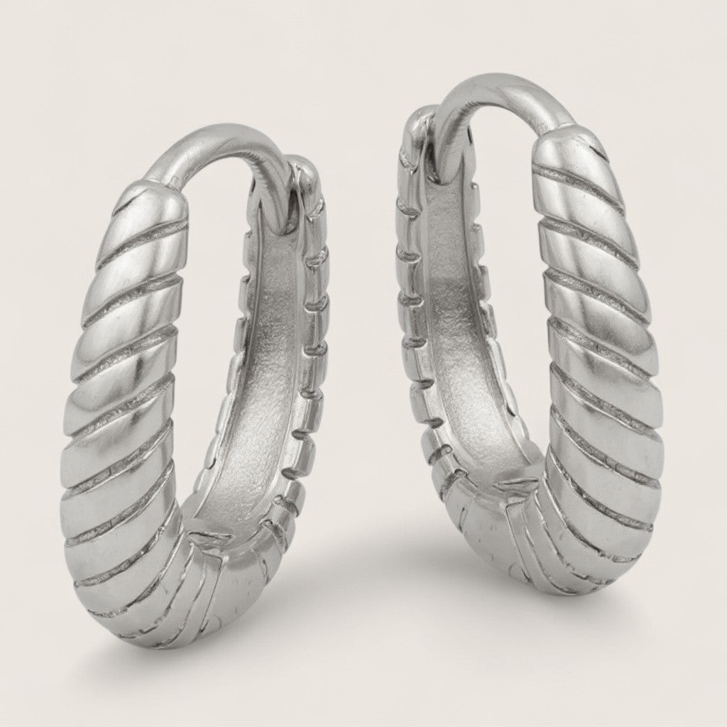 The Meridian Hoops – Huggie Earrings