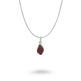 Free-Form Pink Tourmaline Necklace