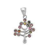 Tourmaline Tree of Life Necklace