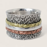 The Tranquility – Silver Meditation Ring