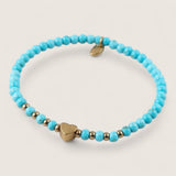 Heartstone Harmony – 3mm Gemstone Bracelet