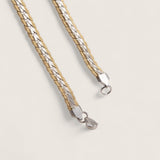 The Dualis – Two-Tone Steel Cuban Chain
