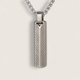 The Axis – Steel Bar Necklace