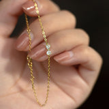 Eternal Duo – Sterling Silver Bracelet
