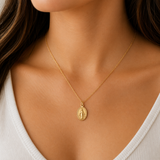 The Mary Medallion Necklace