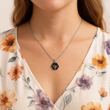Hexagon Bee Necklace