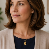 The Faith Keeper – Cross Medallion Necklace