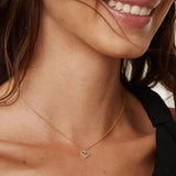 Radiant Heart – Sterling Silver Necklace