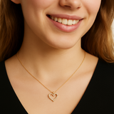 Radiant Heart – Sterling Silver Necklace