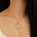 The Endless Flame – Dragon Ouroboros Necklace