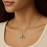 Hovering Light – Dragonfly Necklace