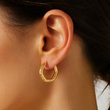 The Hexa – Hexagon Hoop Earrings