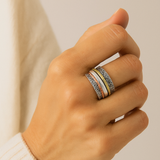 The Tranquility – Silver Meditation Ring