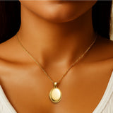 Forever Within – Oval Steel Locket