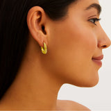 The Meridian Hoops – Huggie Earrings