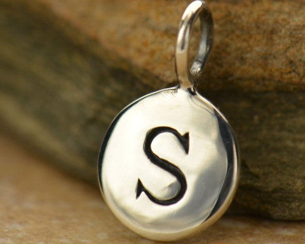 Circle Capital Letters Necklace