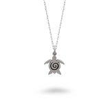 Spiral Turtle Necklace