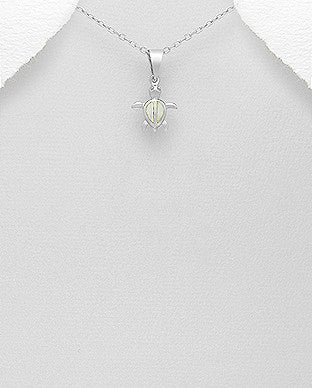 Opal Turtle Necklace