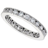 Channel 2mm CZ Eternity Ring