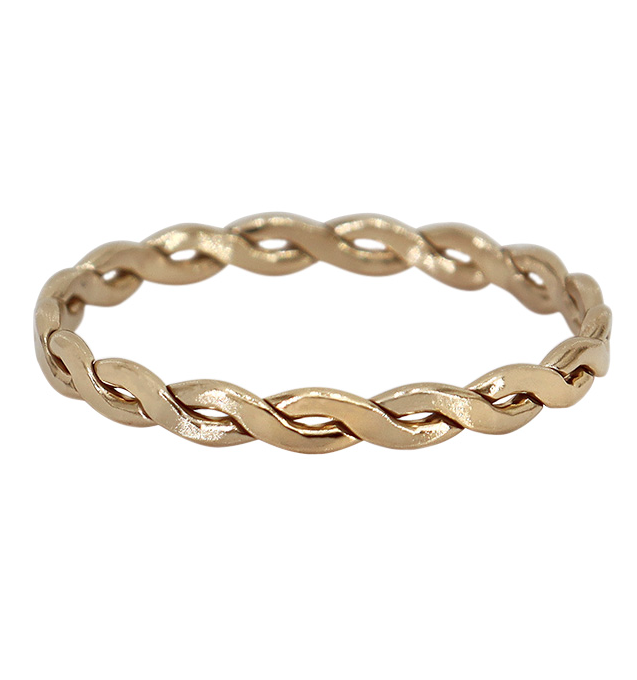 14KT Filled Woven Ring