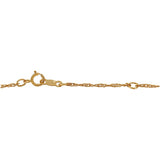 14KT Gold Filled Singapore Anklet 1.3mm