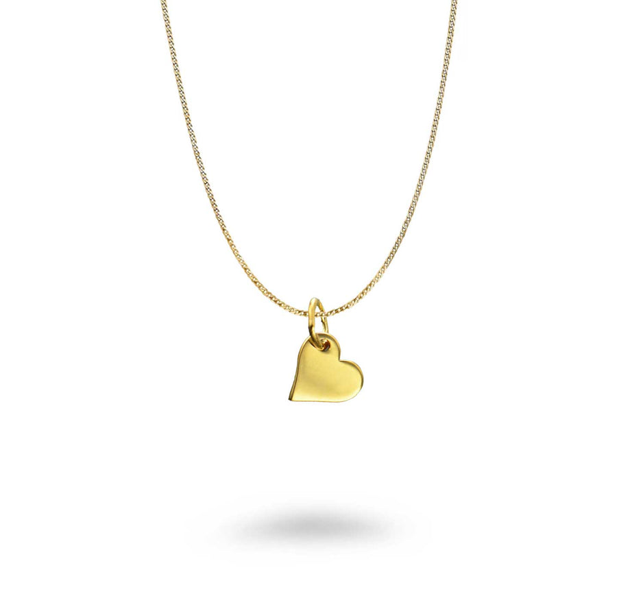 14KT Gold Plated Heart Necklace