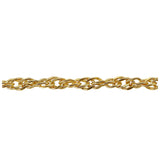14KT Gold Filled Singapore Anklet 1.3mm
