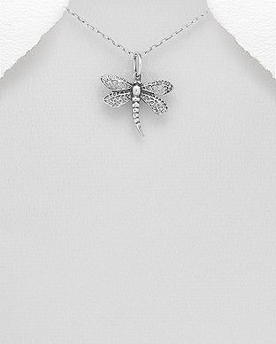 Dragonfly Open Wings Necklace