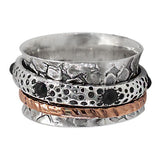 Black Onyx Meditation Ring