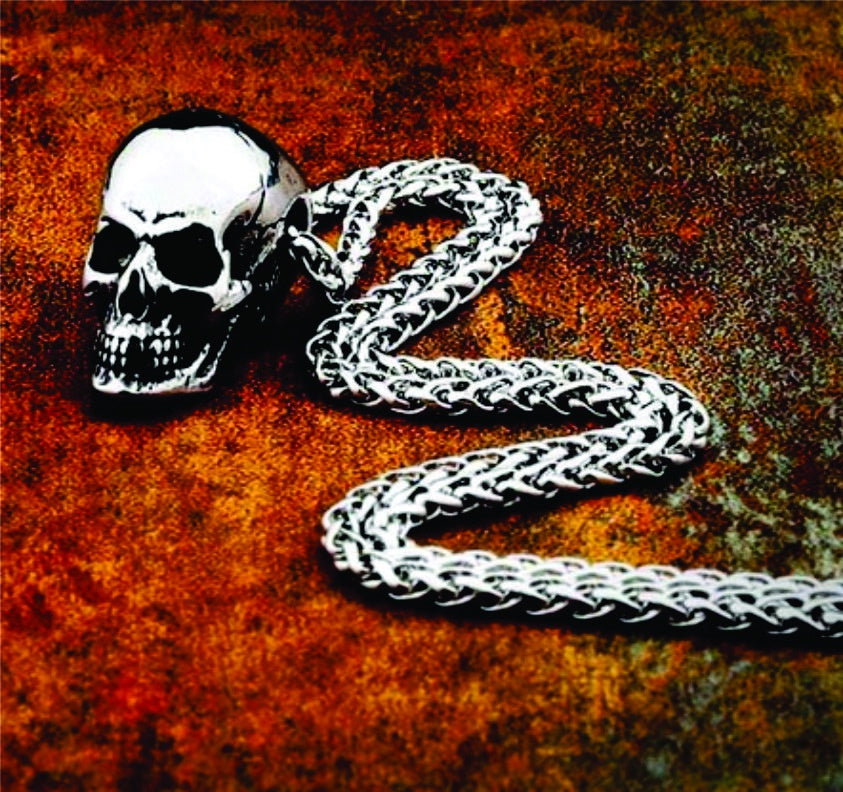 Skull Slider Necklace