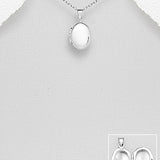 Small Oval Locket Necklace