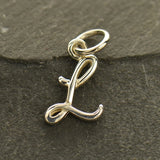 Script Letter Initial Necklace