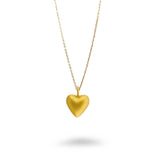 Small Puff Heart Necklace