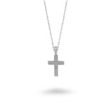 CZ Large Cross Necklace