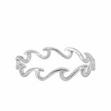 Wave Eternity Ring