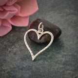 Hammered Heart Necklace