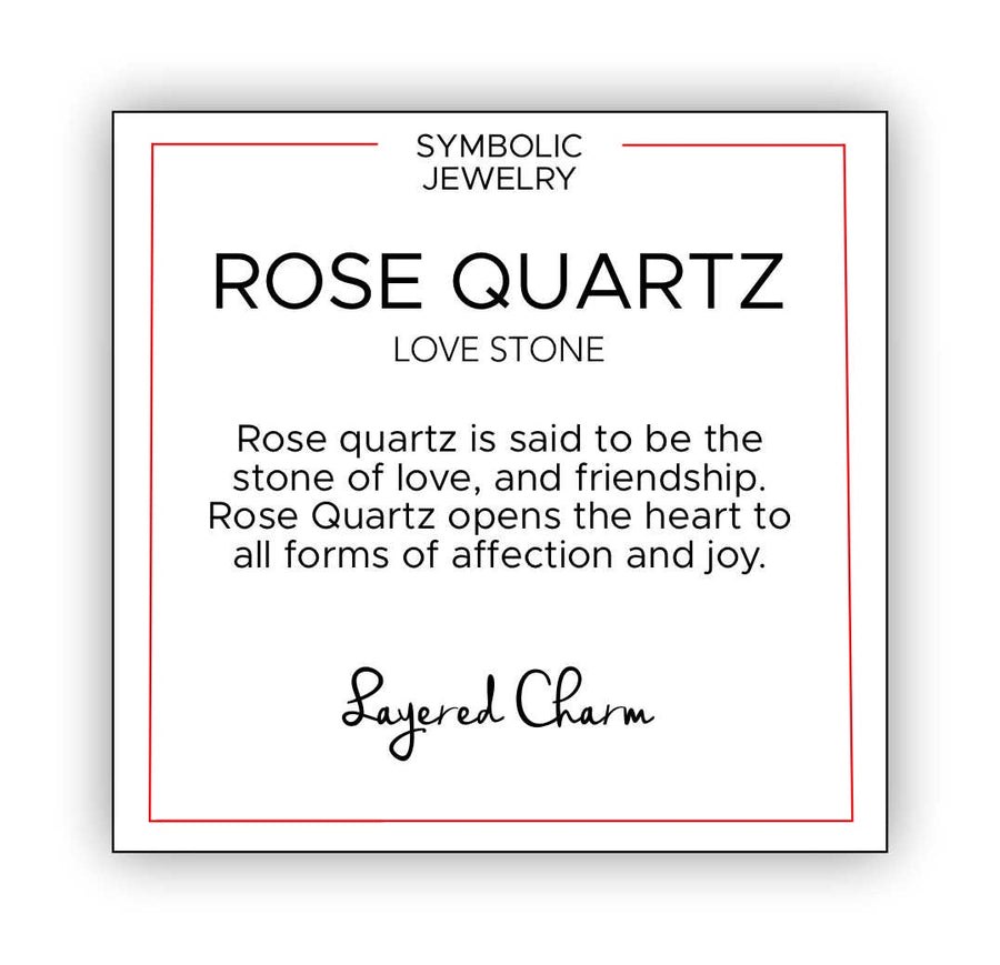 Rose Quartz Stone Bracelet