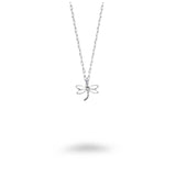 Dragonfly Outline Necklace