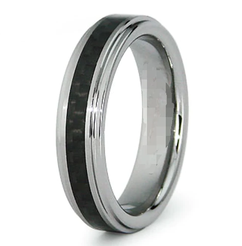 5mm Carbon Fiber Tungsten Ring