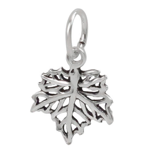 Maple Leaf Outline Necklace